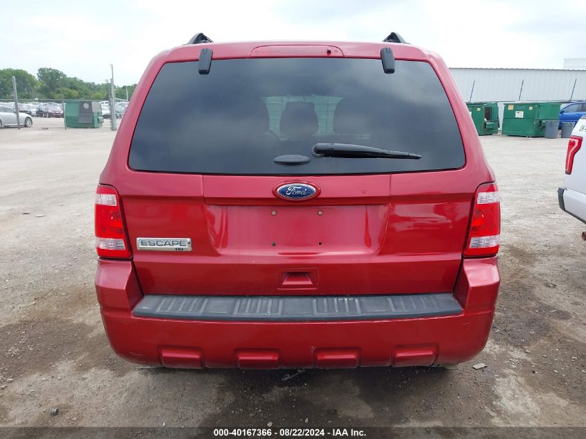 2012 Ford Escape Xlt VIN: 1FMCU0D73CKB82449 Lot: 40167366