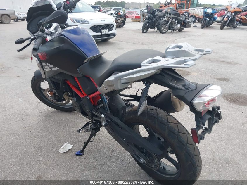 2022 BMW G310 Gs VIN: WB30G3308NRA35422 Lot: 40167369