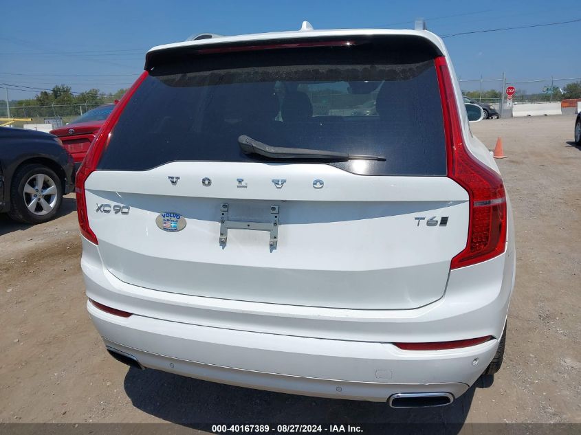 2017 Volvo Xc90 T6 Momentum VIN: YV4A22PK7H1185443 Lot: 40167389