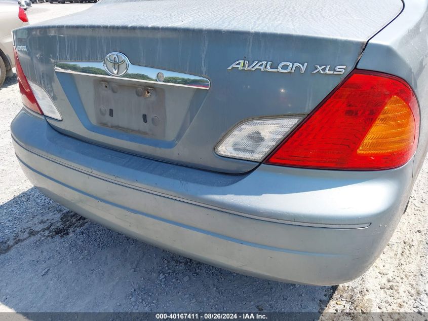 2002 Toyota Avalon Xls VIN: 4T1BF28B52U250267 Lot: 40167411