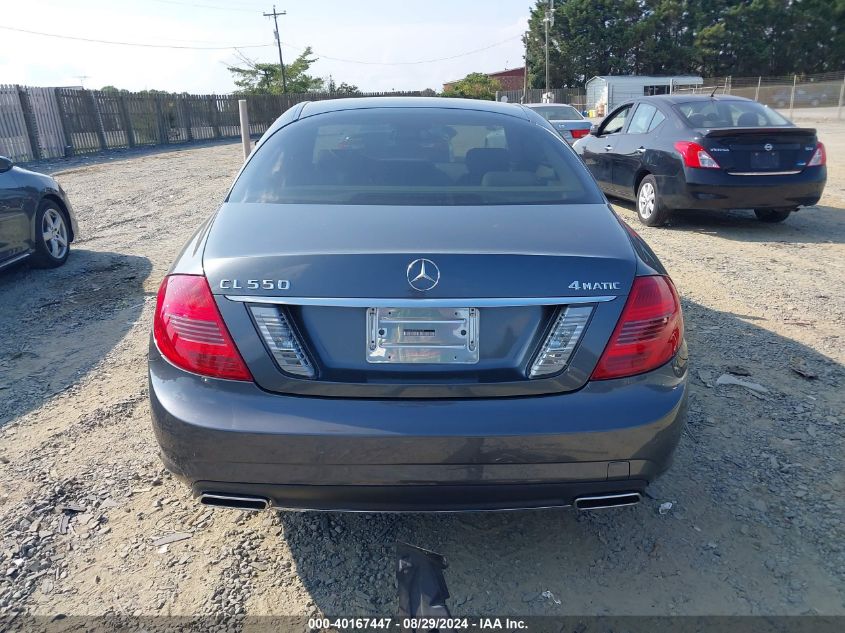 WDDEJ9EB3EA031834 2014 Mercedes-Benz Cl 550 4Matic