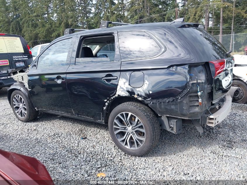 2018 Mitsubishi Outlander Se VIN: JA4AZ3A33JJ000973 Lot: 40167448