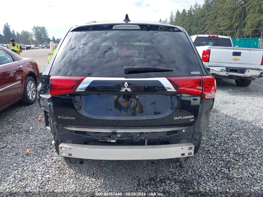 2018 Mitsubishi Outlander Se VIN: JA4AZ3A33JJ000973 Lot: 40167448