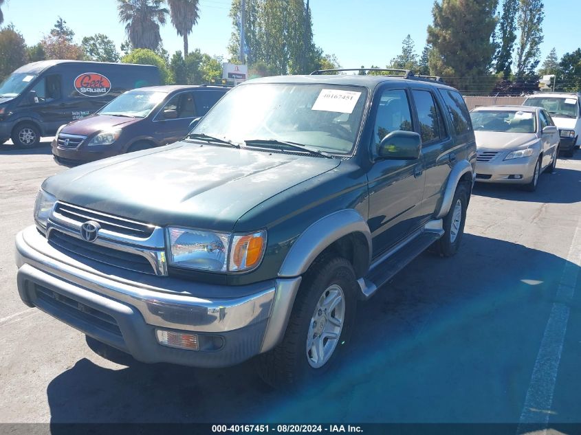 2002 Toyota 4Runner Sr5 V6 VIN: JT3HN86R820367681 Lot: 40167451