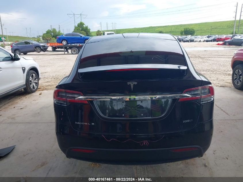 2017 Tesla Model X 100D/75D/90D VIN: 5YJXCAE26HF072825 Lot: 40167461