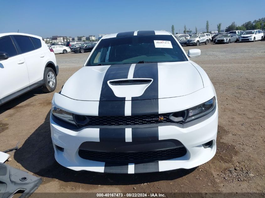 2019 Dodge Charger Scat Pack Rwd VIN: 2C3CDXGJ7KH734842 Lot: 40167473