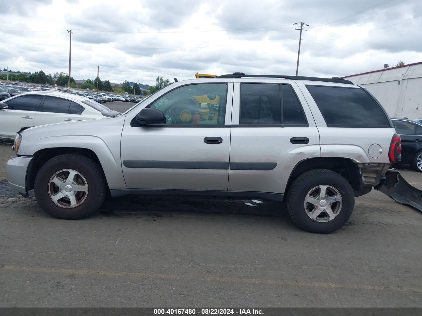 2005 Chevrolet Trailblazer Ls VIN: 1GNDT13S252353077 Lot: 40167480