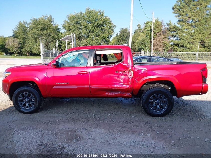 2022 Toyota Tacoma Double Cab/Sr5/Trd Sport/Trd Off Road VIN: 3TMAZ5CNXNM187461 Lot: 40167494