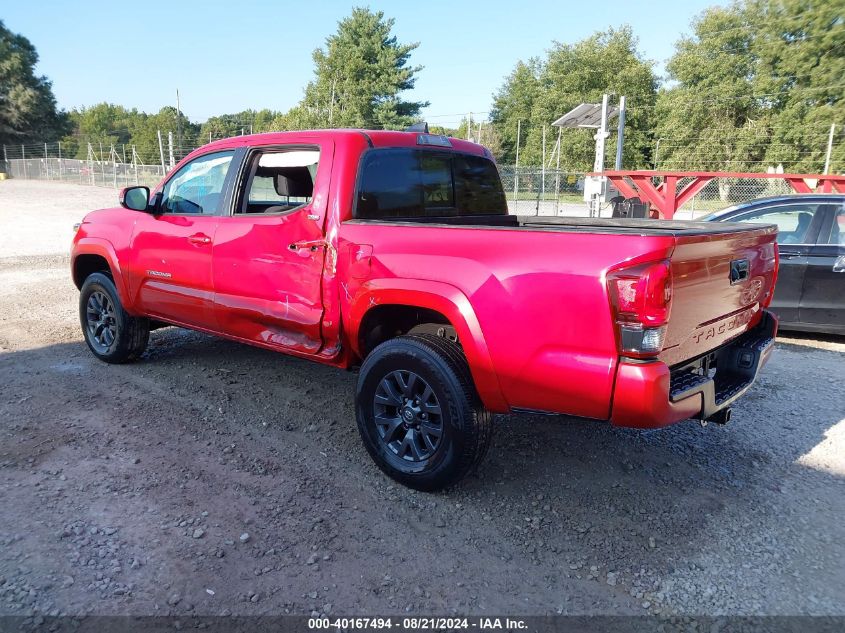 2022 Toyota Tacoma Double Cab/Sr5/Trd Sport/Trd Off Road VIN: 3TMAZ5CNXNM187461 Lot: 40167494