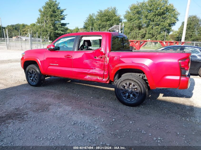 2022 Toyota Tacoma Double Cab/Sr5/Trd Sport/Trd Off Road VIN: 3TMAZ5CNXNM187461 Lot: 40167494