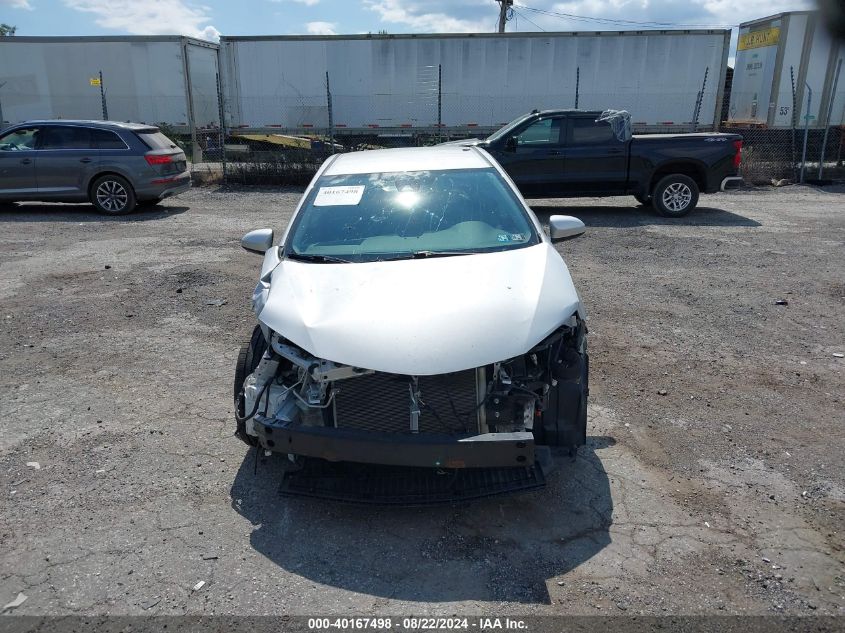 2019 Toyota Corolla Le VIN: 2T1BURHE1KC219012 Lot: 40167498