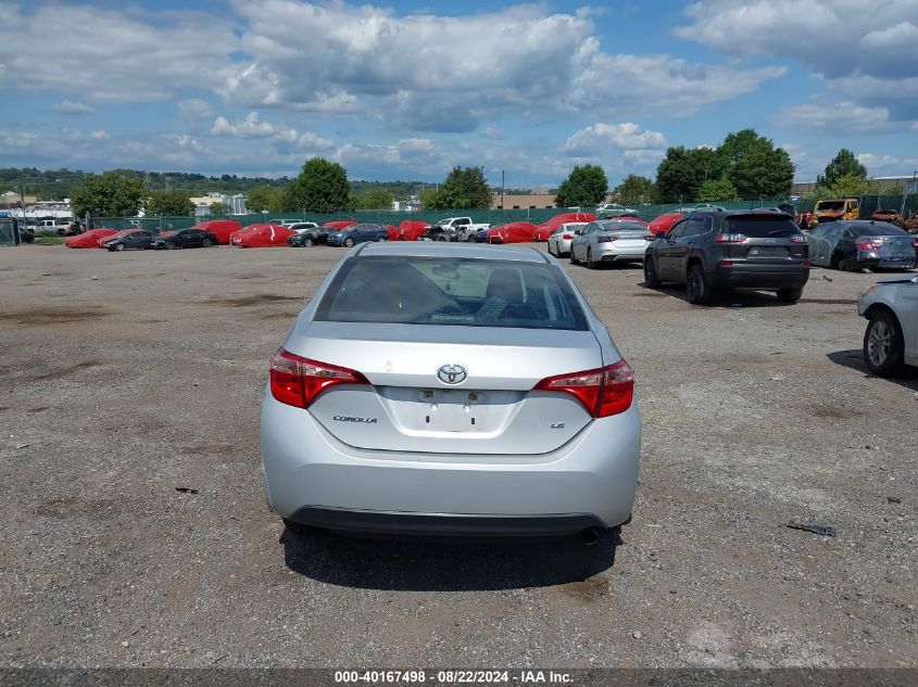 2019 Toyota Corolla Le VIN: 2T1BURHE1KC219012 Lot: 40167498