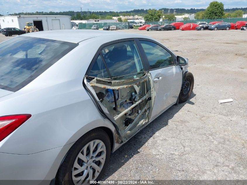 2019 Toyota Corolla Le VIN: 2T1BURHE1KC219012 Lot: 40167498