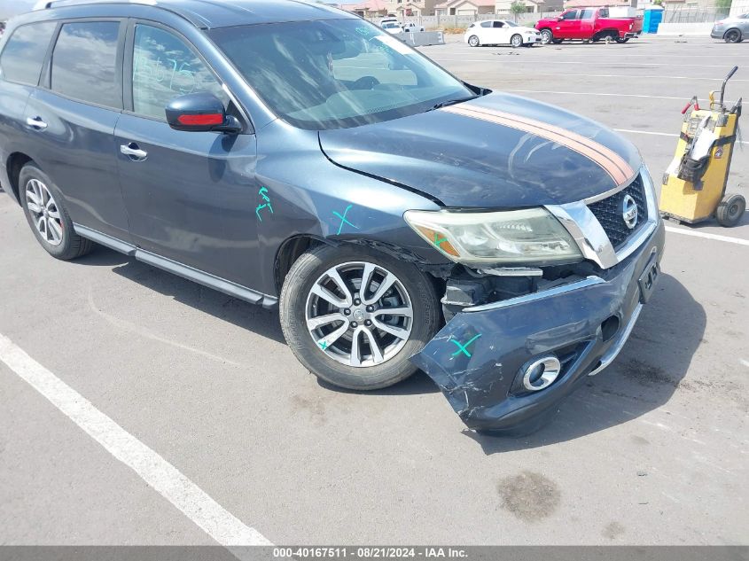 2015 Nissan Pathfinder Sv VIN: 5N1AR2MN8FC637684 Lot: 40167511