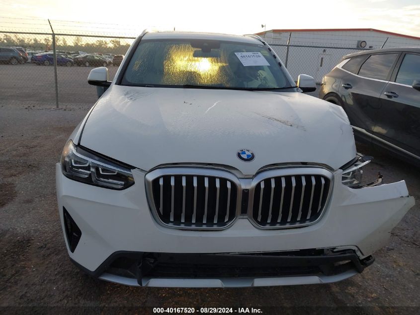 2024 BMW X3 Sdrive30I VIN: 5UX43DP00R9U45481 Lot: 40167520