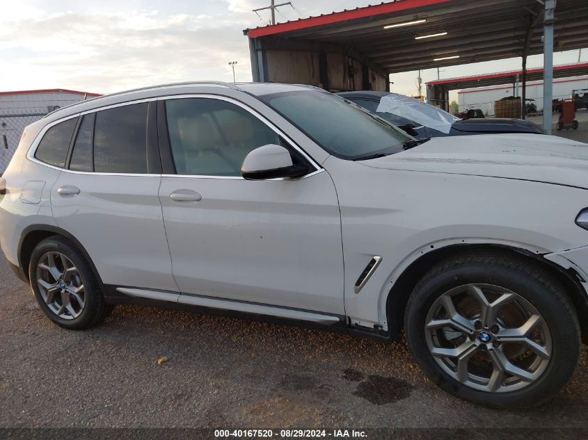 2024 BMW X3 Sdrive30I VIN: 5UX43DP00R9U45481 Lot: 40167520