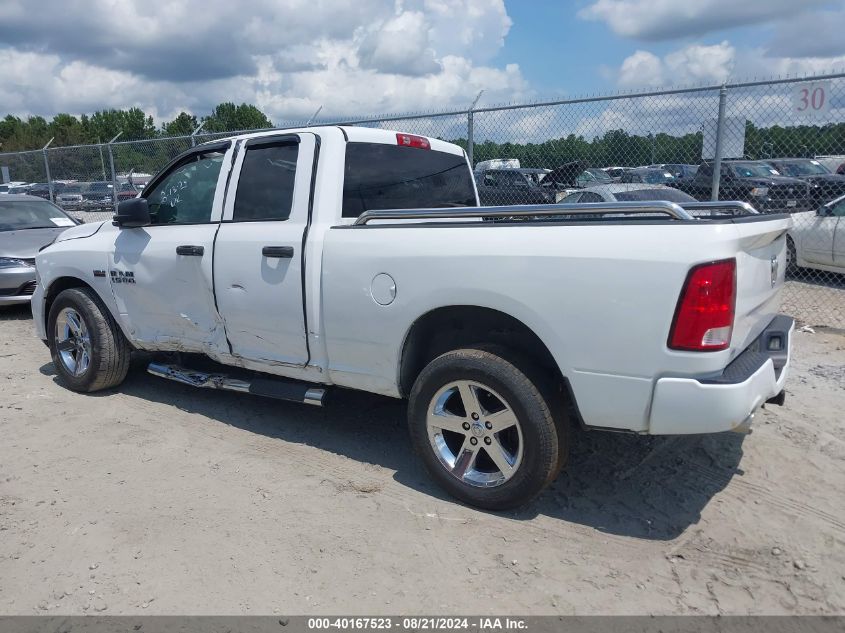 2017 Ram 1500 Express Quad Cab 4X2 6'4 Box VIN: 1C6RR6FT3HS855767 Lot: 40167523