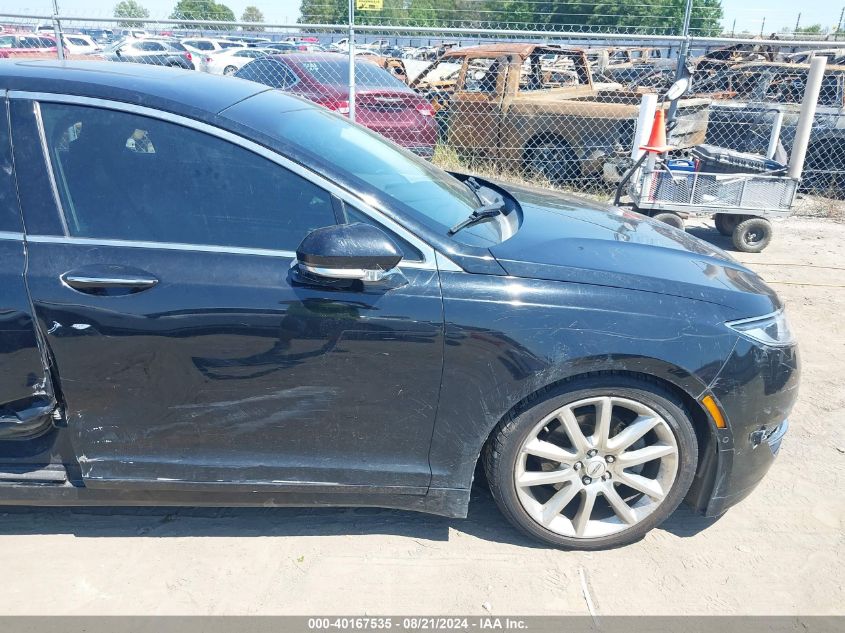 2016 Lincoln Mkz VIN: 3LN6L2GKXGR608571 Lot: 40167535