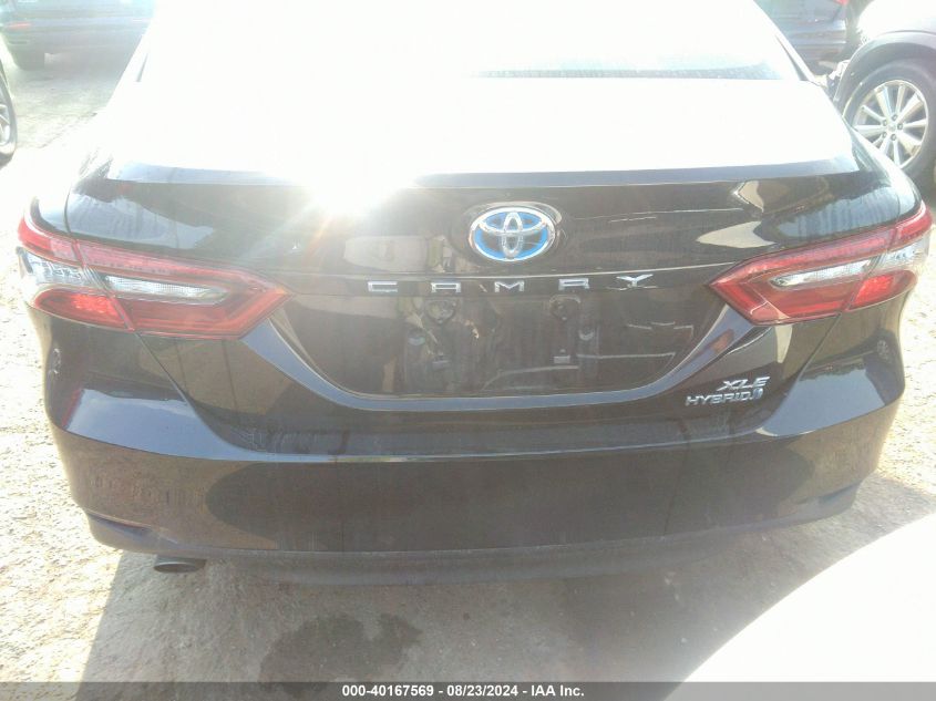 2021 Toyota Camry Xle Hybrid VIN: 4T1F31AK2MU555355 Lot: 40167569