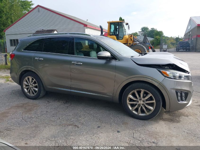 2016 Kia Sorento 3.3L Sxl VIN: 5XYPKDA57GG086650 Lot: 40167570