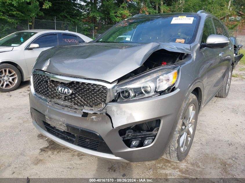 2016 Kia Sorento 3.3L Sxl VIN: 5XYPKDA57GG086650 Lot: 40167570