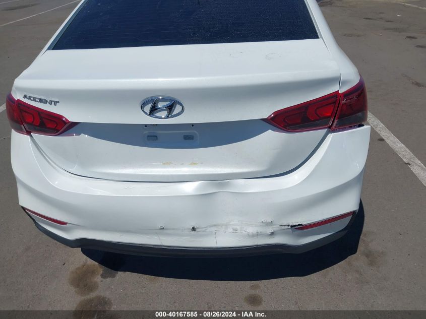 2021 Hyundai Accent Se VIN: 3KPC24A60ME131556 Lot: 40167585