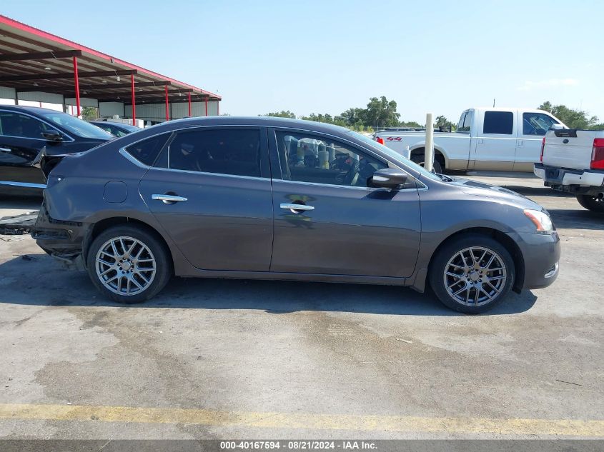 2013 Nissan Sentra Sl VIN: 3N1AB7AP7DL724475 Lot: 40167594