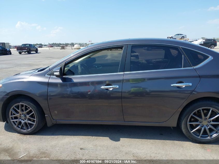 2013 Nissan Sentra Sl VIN: 3N1AB7AP7DL724475 Lot: 40167594