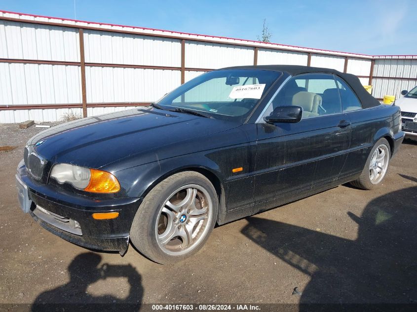 2001 BMW 330Ci VIN: WBABS53461EV87126 Lot: 40167603