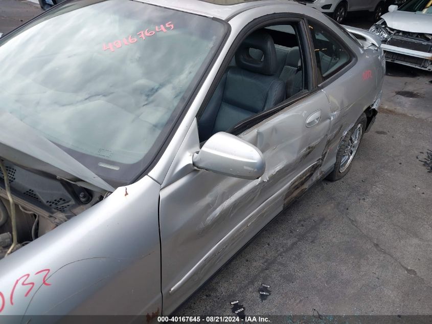 2000 Acura Integra Gs VIN: JH4DC4466YS002803 Lot: 40167645