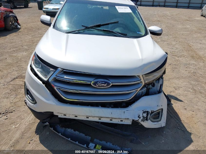 2015 Ford Edge Sel VIN: 2FMTK3J81FBB94974 Lot: 40167657