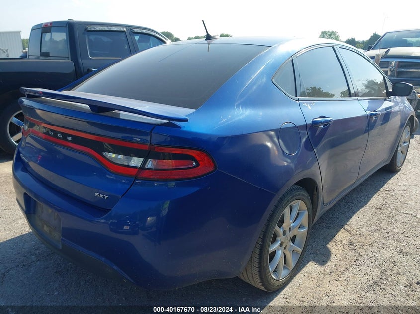2013 Dodge Dart Sxt VIN: 1C3CDFBA0DD131569 Lot: 40167670