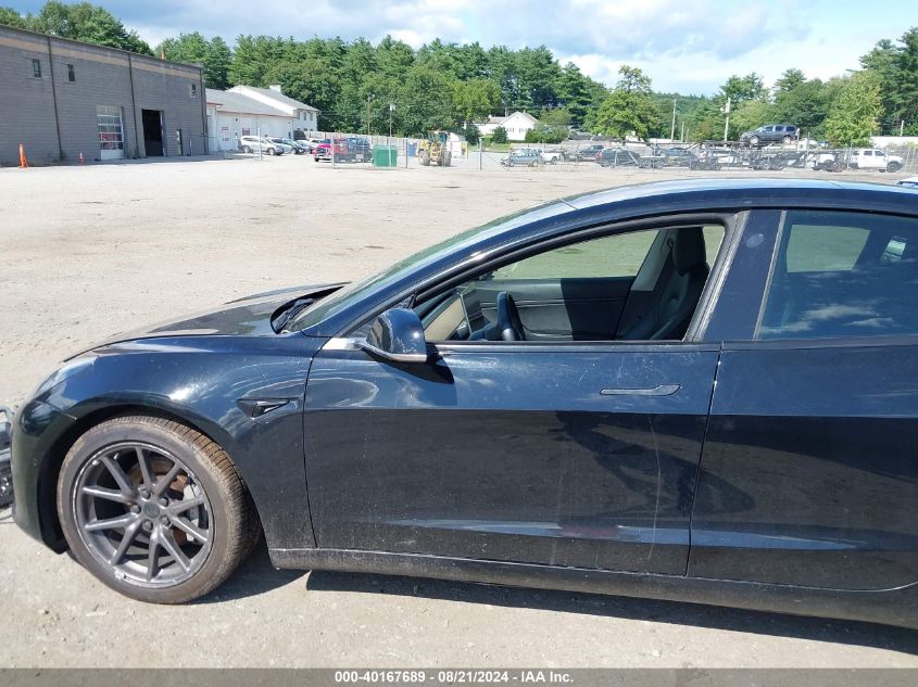 2018 Tesla Model 3 Long Range/Performance VIN: 5YJ3E1EB0JF113609 Lot: 40167689