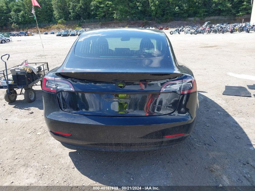 2018 Tesla Model 3 Long Range/Performance VIN: 5YJ3E1EB0JF113609 Lot: 40167689