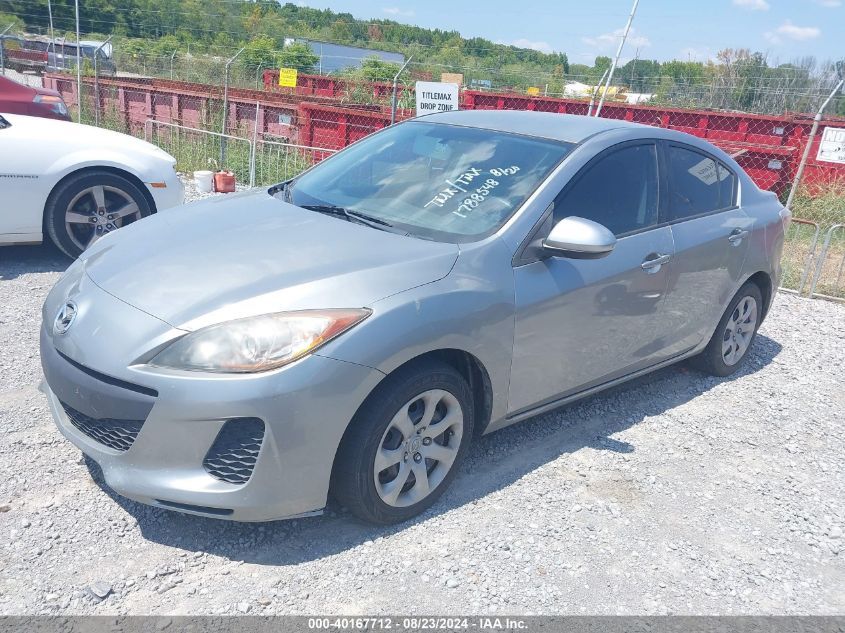 2013 MAZDA MAZDA3 I SV - JM1BL1TFXD1788548