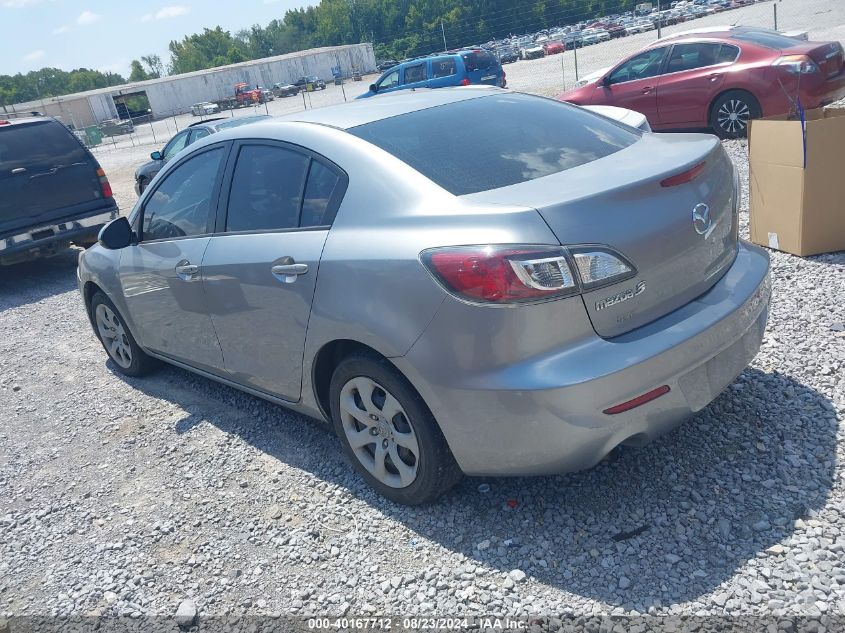 2013 MAZDA MAZDA3 I SV - JM1BL1TFXD1788548