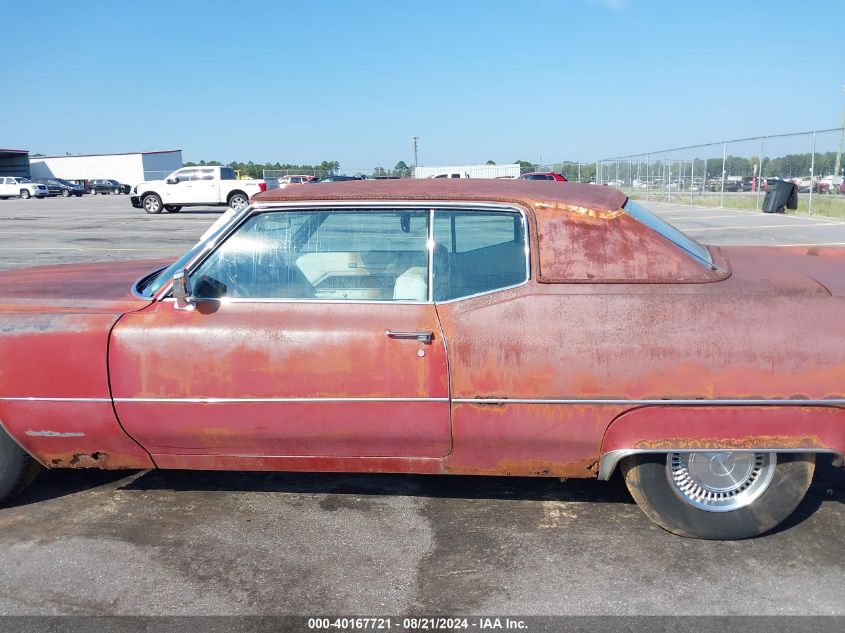 1970 Cadillac Deville VIN: J0149155 Lot: 40167721