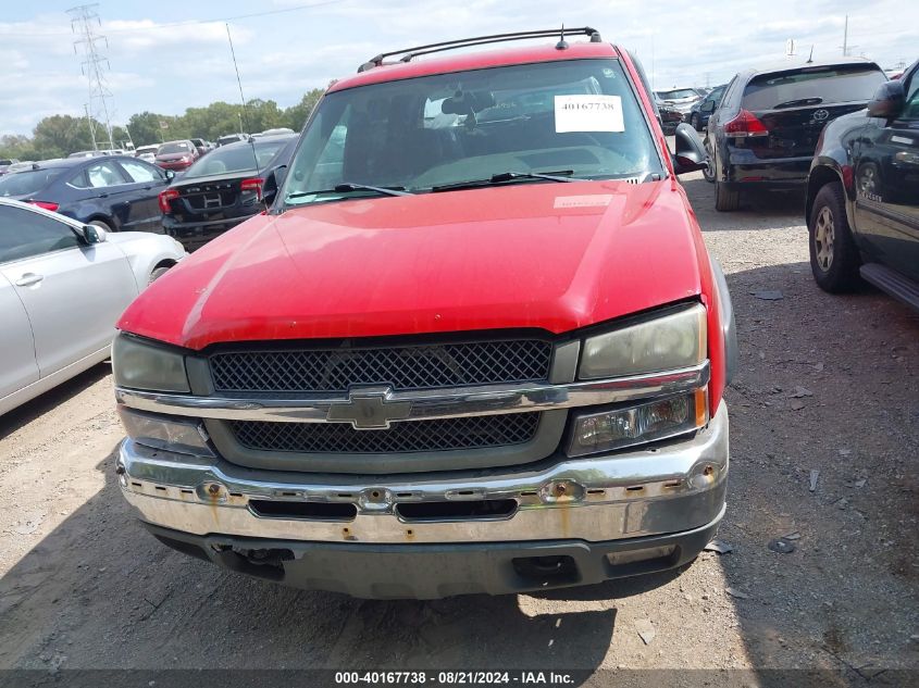 2004 Chevrolet Avalanche 1500 VIN: 3GNEK12T14G307716 Lot: 40167738