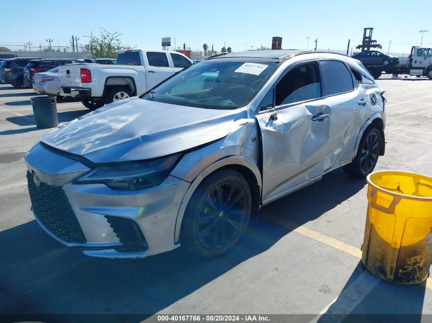 2023 Lexus Rx 500H F Sport Performance VIN: 2T2BCMEA8PC008447 Lot: 40167766