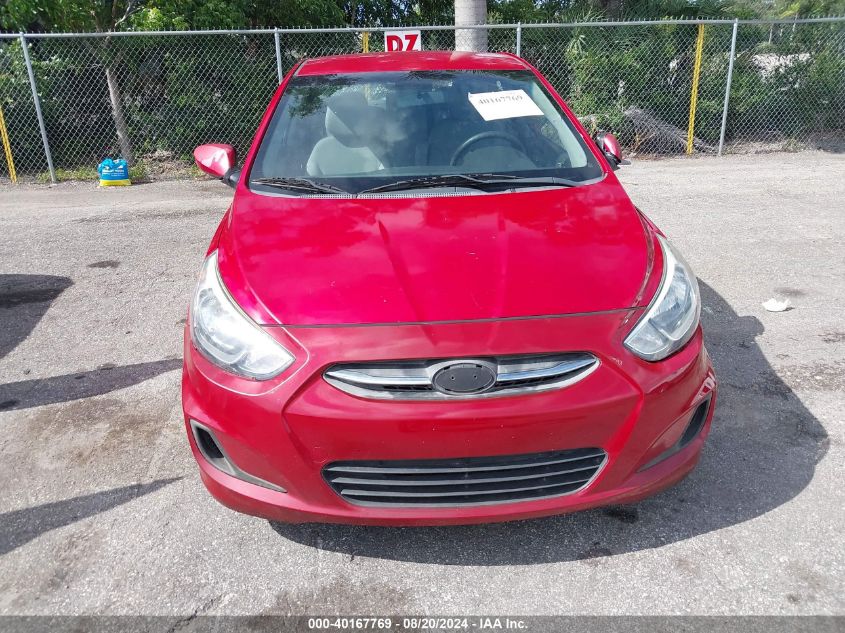 2015 Hyundai Accent Gls VIN: KMHCT4AE3FU866780 Lot: 40167769