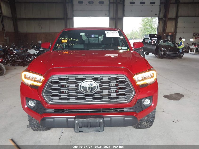 2021 Toyota Tacoma Trd Off-Road VIN: 5TFCZ5ANXMX249266 Lot: 40167777