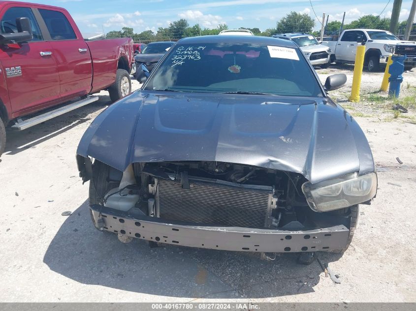 2014 Dodge Charger Se VIN: 2C3CDXBG0EH258837 Lot: 40167780