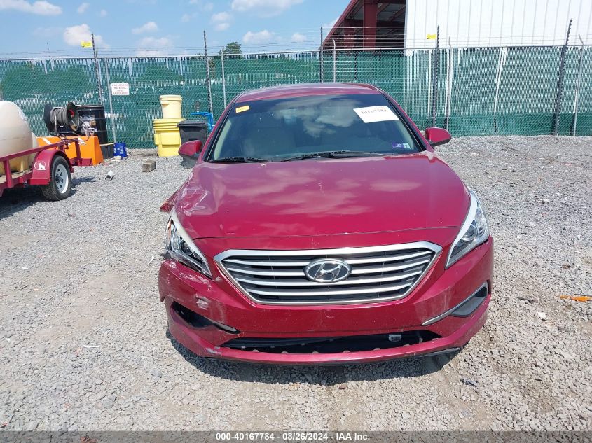 2016 Hyundai Sonata Se VIN: 5NPE24AF6GH261334 Lot: 40167784