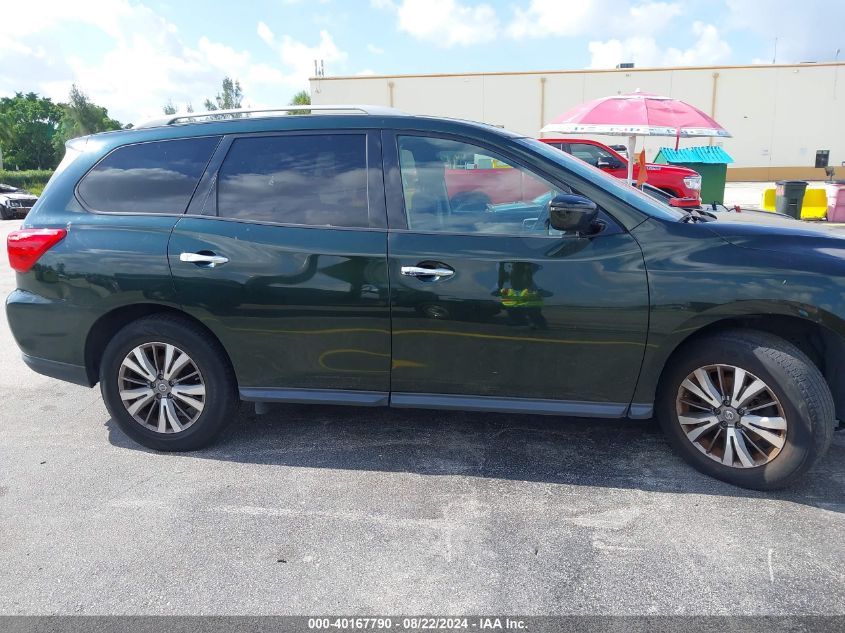 2019 Nissan Pathfinder Sv VIN: 5N1DR2MMXKC578393 Lot: 40167790