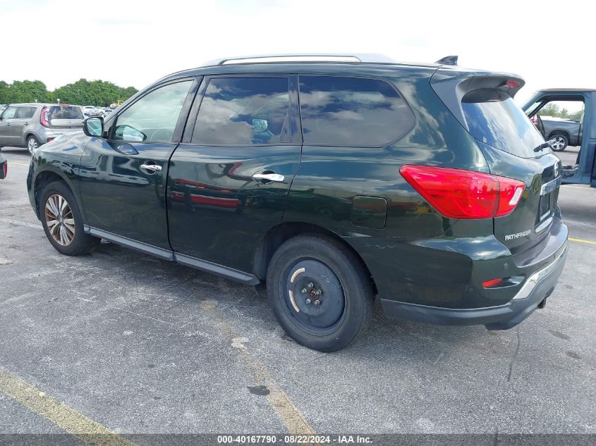 2019 Nissan Pathfinder Sv VIN: 5N1DR2MMXKC578393 Lot: 40167790