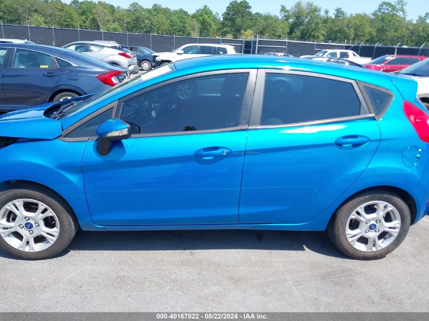 2015 Ford Fiesta Se VIN: 3FADP4EJ1FM110153 Lot: 40167822