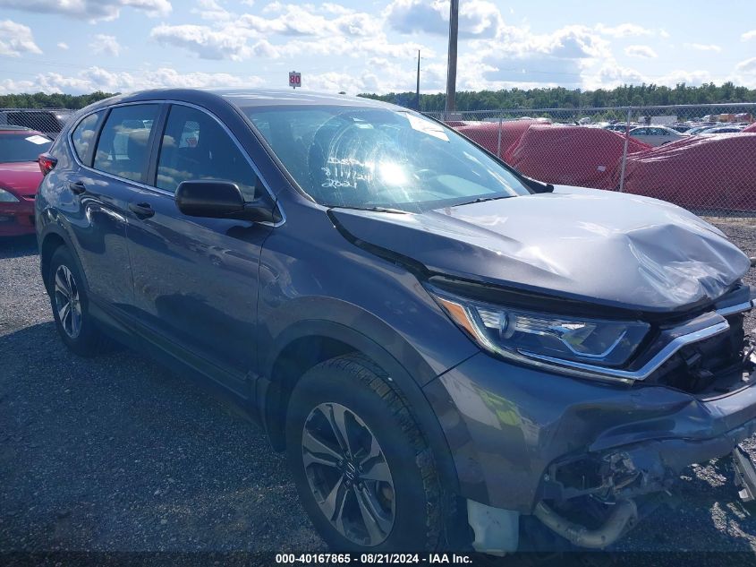 2021 Honda Cr-V Awd Lx VIN: 2HKRW2H22MH652554 Lot: 40167865