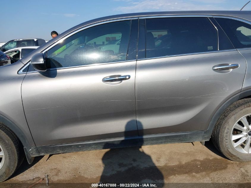 2019 KIA SORENTO 2.4L L - 5XYPG4A37KG479072