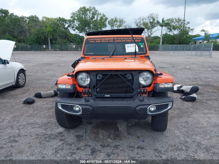 2018 Jeep Wrangler Unlimited Sahara 4X4 VIN: 1C4HJXEG1JW239344 Lot: 40167924