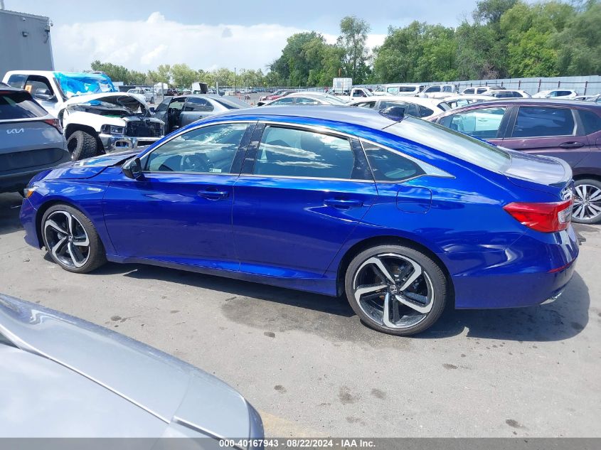 2022 Honda Accord Hybrid Sport VIN: 1HGCV3F26NA046878 Lot: 40167943